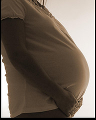 pregnancy photo - large pregnancy belly